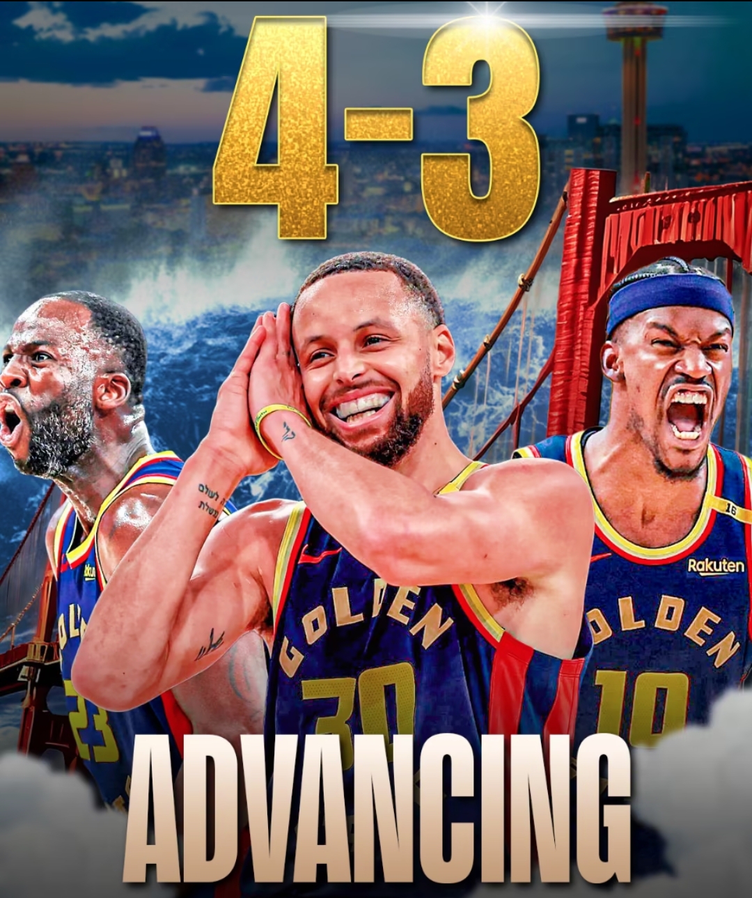 勇士队再胜快船队，豪取西部决赛胜利